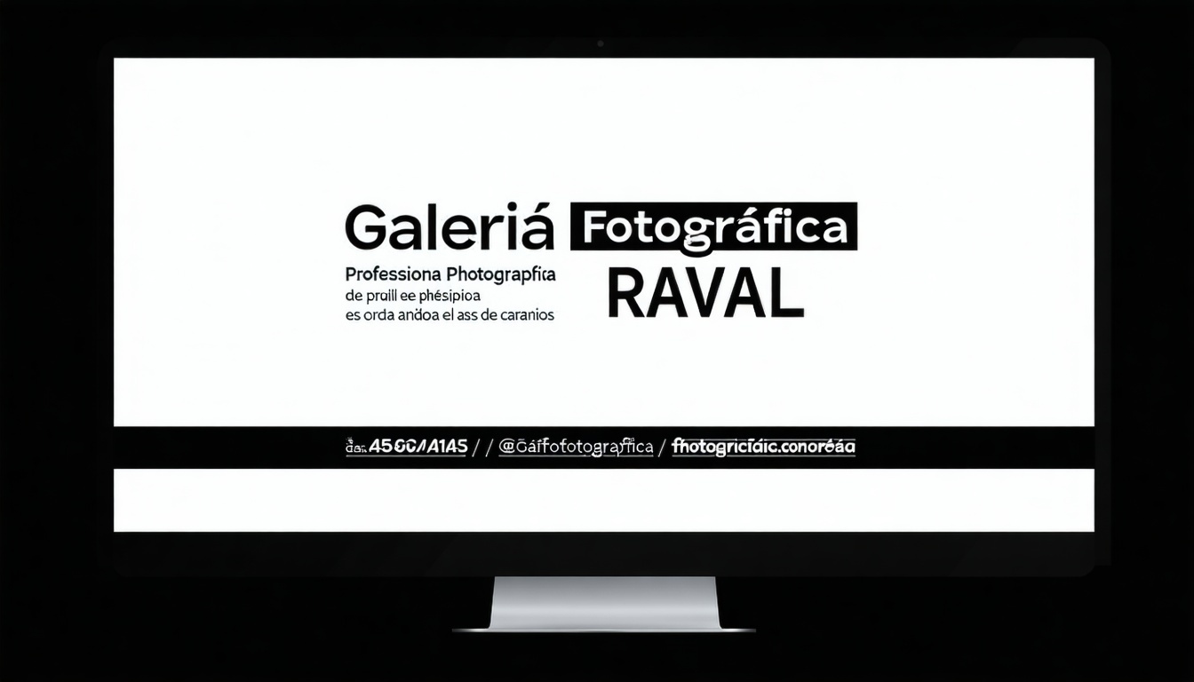 Logo de Galería Fotográfica Raval